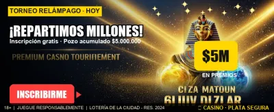 Torneo Relámpago: ¡Sumate! banner